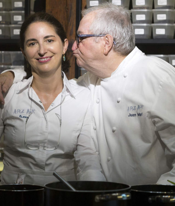 Elena y Juan Mari Arzak